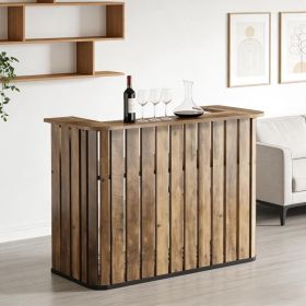 Natural Style Liquor Bar Table,Bar Unit Only Table