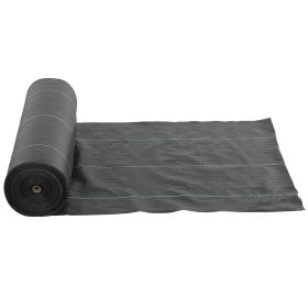 6FT x 300FT Weed Barrier Landscape Fabric, 5oz Heavy Duty Woven Weed Control Fabric for Landscaping