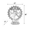 Intricate Nataraja (Dancing Shiva) Sculpture - Bronze Finish