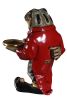 Frog Butler Statue With Serving Tray - Resin Garden & Home Decor
