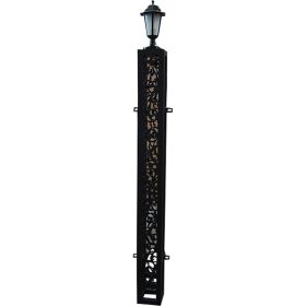 Bridgeton Moore Cast Aluminum Large Fence Post Light