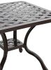 Savannah Aluminum Outdoor End Table
