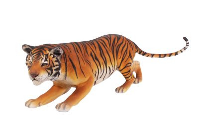 Realistic Bengal Tiger Plush Stuffed Animal - Giant 90 Inch Lifelike Toy