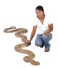 Detailed 99.5" Long Python Snake Replica - Flexible Rubber Toy Figure
