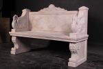 Cast Aluminum Swan Garden Bench