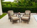 Grand Bonaire 5-Piece Outdoor Weave Club Chair Set