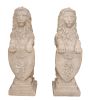 Regal Heraldic Lion Statues - KC Collection
