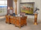 Monarch Mahogany Executive Desk