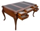 Solid Mahogany Writing Desk - Heirloom Quality
