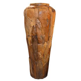 Natural Woven | 48 Inch Tall | Floor Vase | Decorative Accent