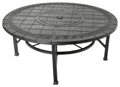 Chillounger 52-Inch Circular Bistro Table For Patio & Garden