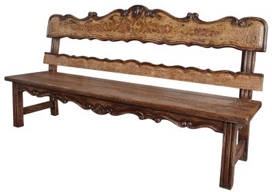 Belruse Grand High Back Bench