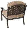 Savannah Outdoor Aluminum Club Chair With All-Weather Cushions