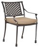 Savannah Outdoor Dining Chair – Black Aluminum Patio Furniture