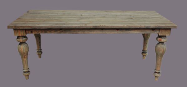 Heirloom-Quality Solid Wood Farmhouse Table