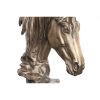 Classic Bronzed Horse Bust Statue For Desk Or Mantel