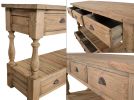 Rustic Farmhouse 6-Drawer Console