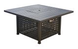Monterey Propane Fire Pit Table – Square Aluminum Outdoor Heater
