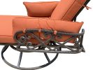Chillounger Swivel Outdoor Lounge Chair With Thick Cushions