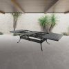 Elisabeth Outdoor Extension Table | 132x48 | Durable Cast Aluminum