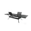 Elisabeth Outdoor Extension Table | 132x48 | Durable Cast Aluminum