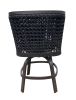 The Monterey Collection: Cushioned Bar Stool With Accent Pillow