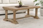 Rustic Farmhouse Coffee Table – Cape May Coastal Wood Furniture