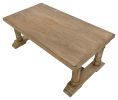 Rustic Farmhouse Coffee Table – Cape May Coastal Wood Furniture