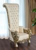 Platine High Back Velvet Chair - Palace Accent Seating