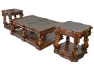 Inca Multi-Level Coffee Table Set (Set of 3)