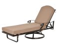 Savannah Swivel Outdoor Chaise Lounge