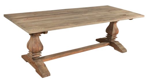 Inverness Large Farmhouse Trestle Dining Table