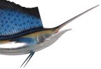 Sailfish Wall Decor - 5 Foot Fishing Trophy Replica Mount