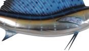 Sailfish Wall Decor - 5 Foot Fishing Trophy Replica Mount