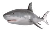 6 ft Great White Shark Wall Mount Sculpture