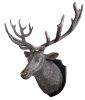 Imperial Stag Head Figurine – Elegant Wall Hanging Home Ornament