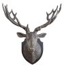 Imperial Stag Head Figurine – Elegant Wall Hanging Home Ornament