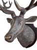 Imperial Stag Head Figurine – Elegant Wall Hanging Home Ornament