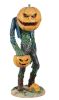 Scary Pumpkin Man Candy Bowl Holder Halloween Decoration