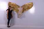Gab Angel Decorative Wall Statue | Elegant Wall Sculpture