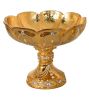 Elegant Grand Gold Pedestal Centerpiece Bowl