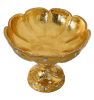 Elegant Grand Gold Pedestal Centerpiece Bowl