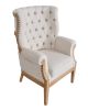 Armchair With Woven Seat & Back - Beachstone Islander Collection