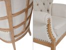 Armchair With Woven Seat & Back - Beachstone Islander Collection