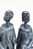 Set Of 2 African Tribal Women Figurines