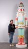Candy Cake Christmas Nutcracker 9FT Holiday Prop Decoration