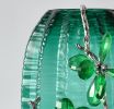 Vibrant Emerald Charm Vase