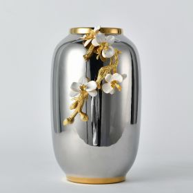 Orchid Bloom Polished Vase