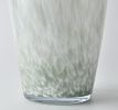 Grande Pearl Blossom Vase with Gold Floral Branch