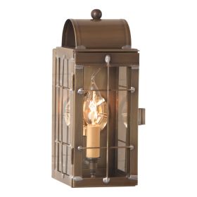 Cape Cod Wall Lantern in Weathered Brass - 1-Light